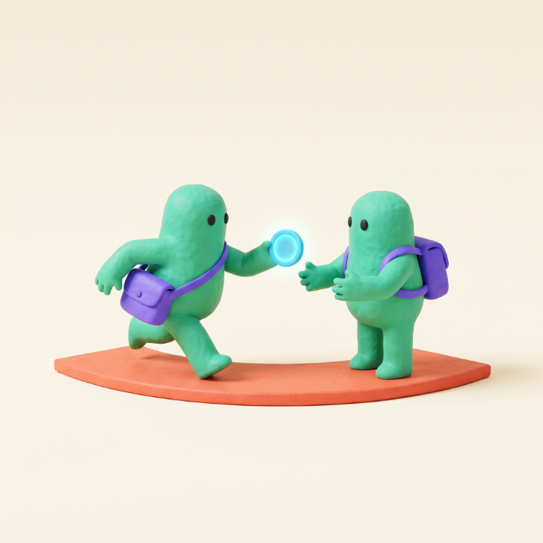 Relay, the Sales Cloud mascot